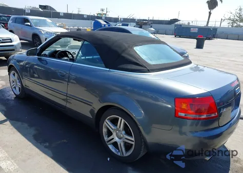 2007 Audi A4 2.0T z USA, uszkodzony, nr VIN WAUDF48H37K022703